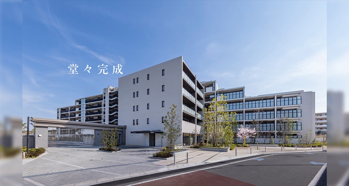 シエリア杉並高井戸 完成した建物の外観写真