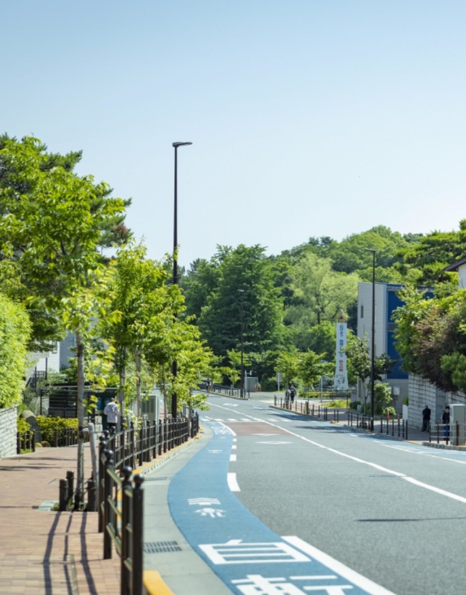 風致地区の街並みのイメージ（公式サイトの image photo）